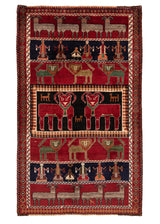 Alfombra persa Shiraz | 184 x 112 cm