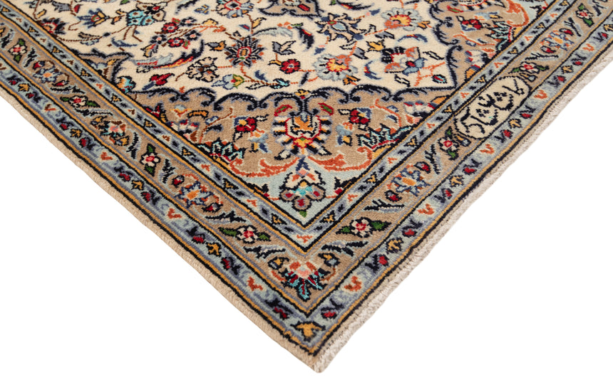 Alfombra persa Kashan | 128 x 72 cm