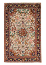 Alfombra persa Tabriz 40 Raj | 156 x 99 cm
