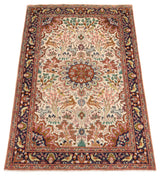 Alfombra persa Tabriz 40 Raj | 156 x 99 cm