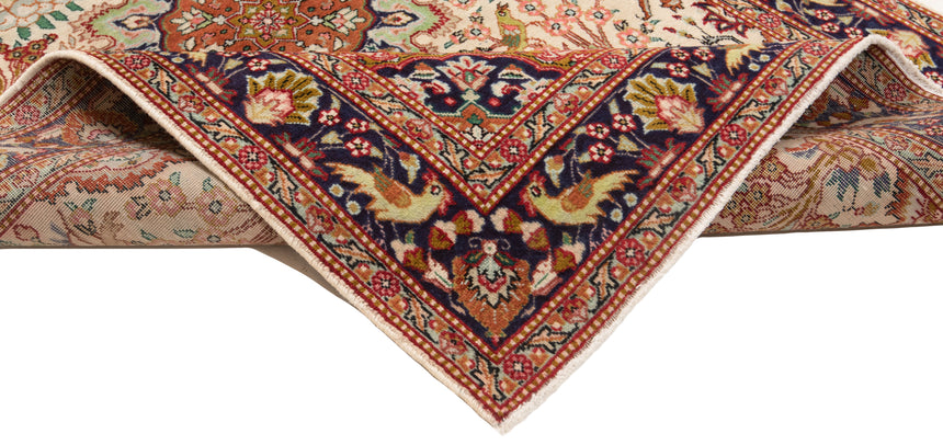 Alfombra persa Tabriz 40 Raj | 156 x 99 cm
