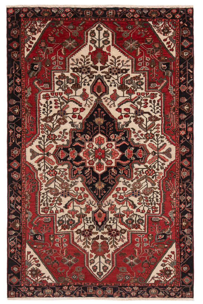 Alfombra persa Hamedan | 202 x 132 cm
