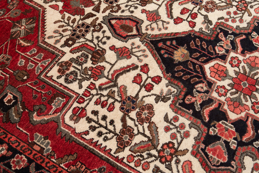 Alfombra persa Hamedan | 202 x 132 cm