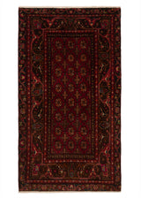 Alfombra persa baluchis | 211 x 121 cm