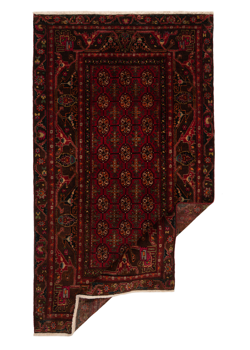 Alfombra persa baluchis | 211 x 121 cm