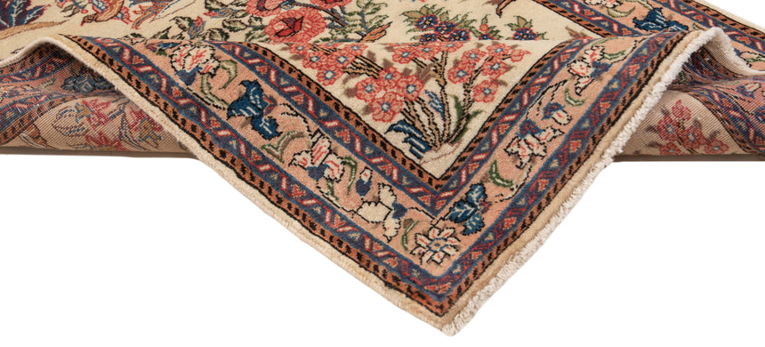 Alfombra persa Kashan | 128 x 77 cm