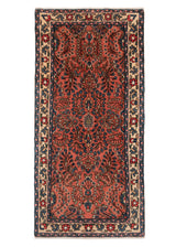 Alfombra persa Sarough | 127 x 62 cm
