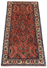 Alfombra persa Sarough | 127 x 62 cm