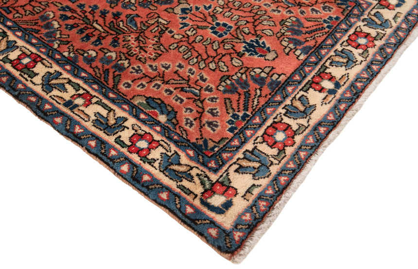 Alfombra persa Sarough | 127 x 62 cm