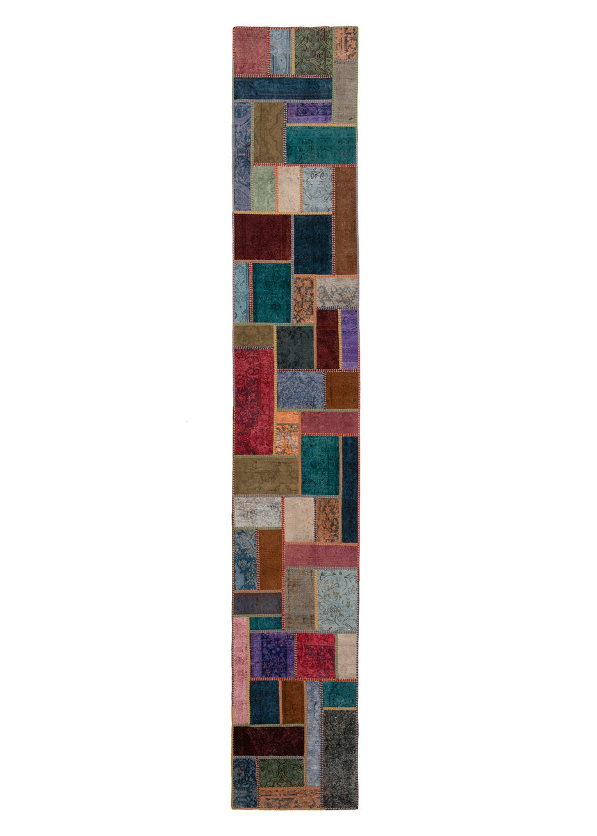 Alfombra de patchwork | 505 x 80 cm