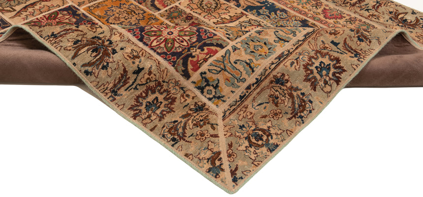 Alfombra de patchwork | 247 x 173 cm