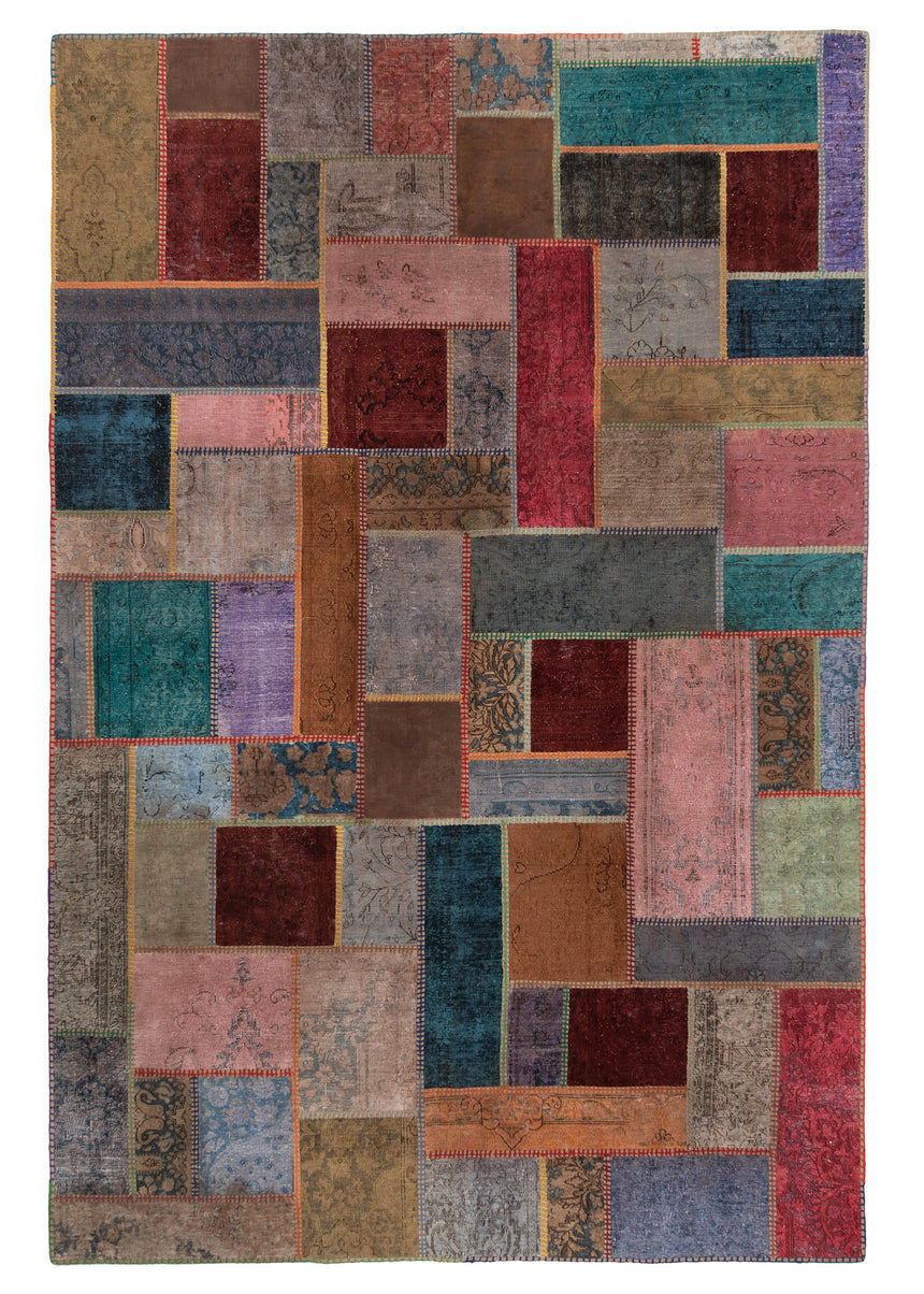 Alfombra de patchwork | 300 x 200 cm