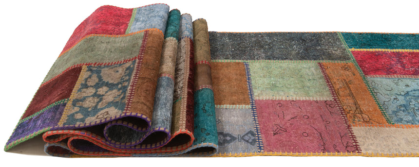 Alfombra de patchwork | 603 x 80 cm