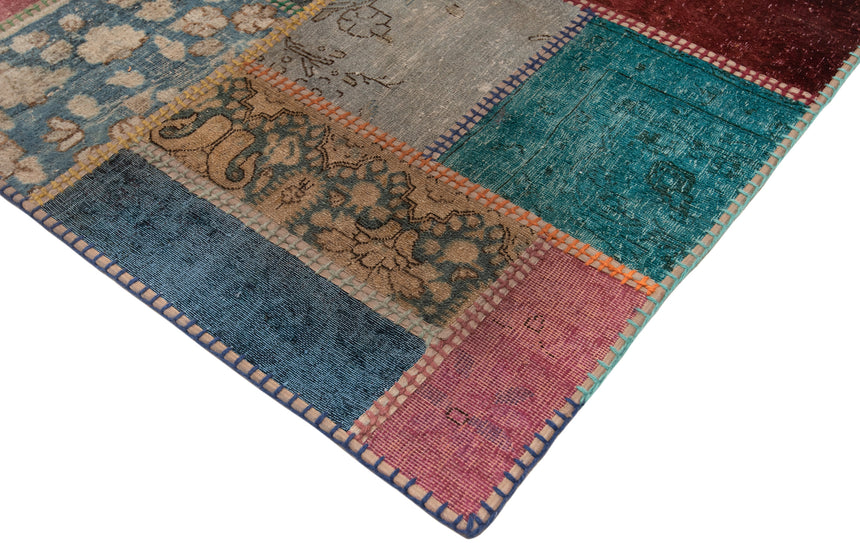 Alfombra de patchwork | 603 x 80 cm