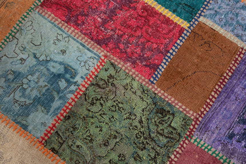 Alfombra de patchwork | 603 x 80 cm