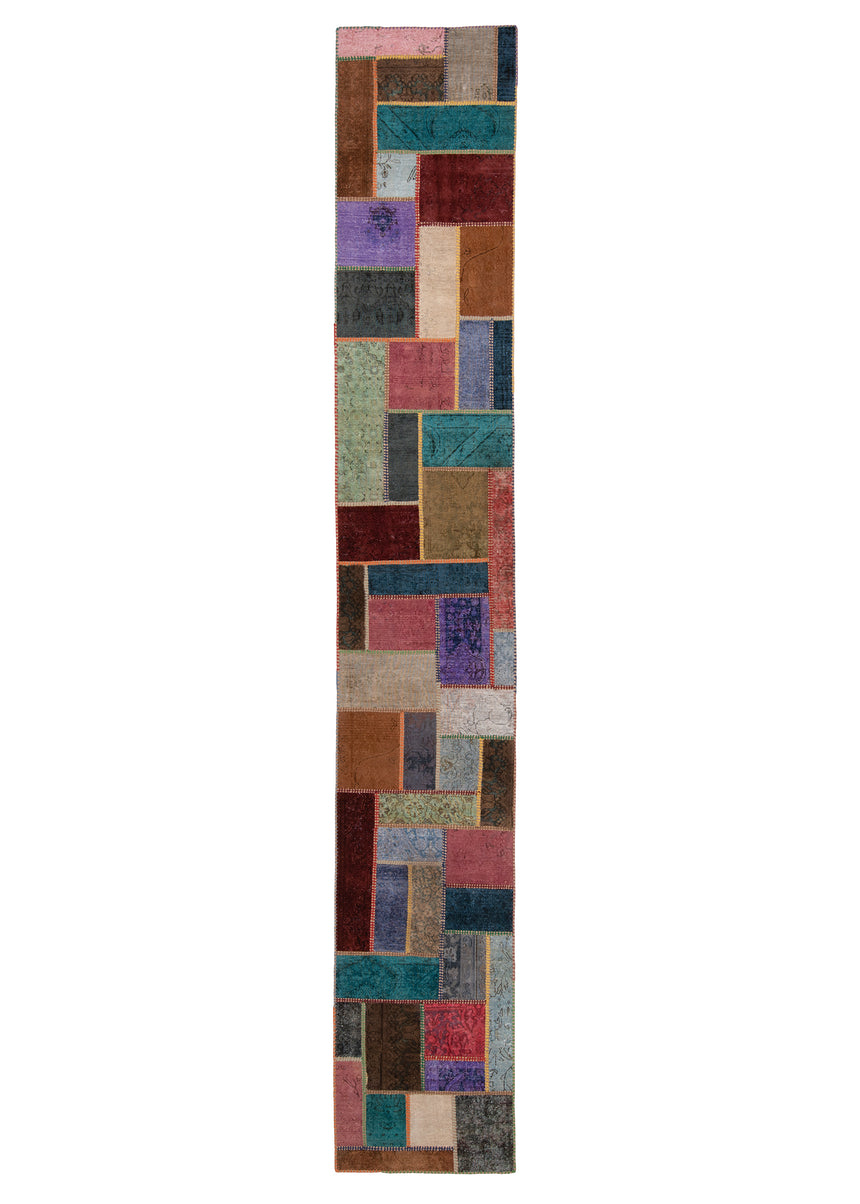 Alfombra de patchwork | 500 x 80 cm