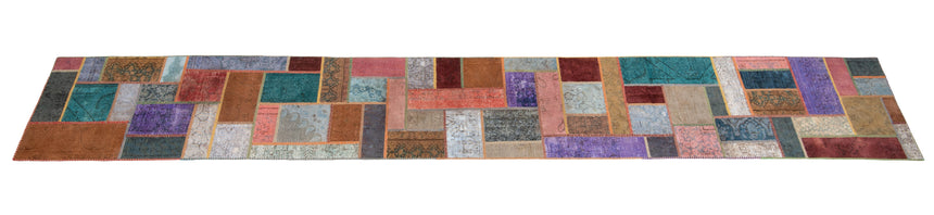Alfombra de patchwork | 600 x 80 cm