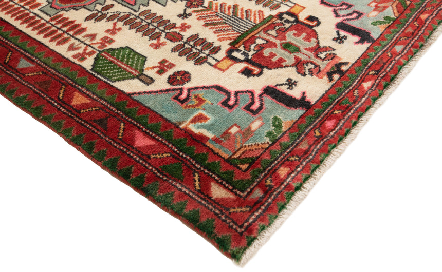 Alfombra persa Hamedan | 121 x 81 cm