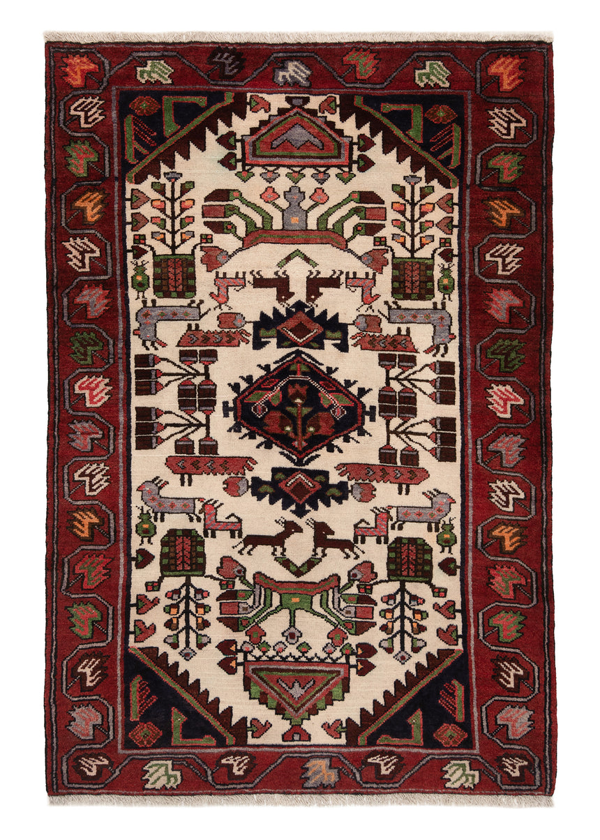 Alfombra persa Zanjan | 157 x 108 cm
