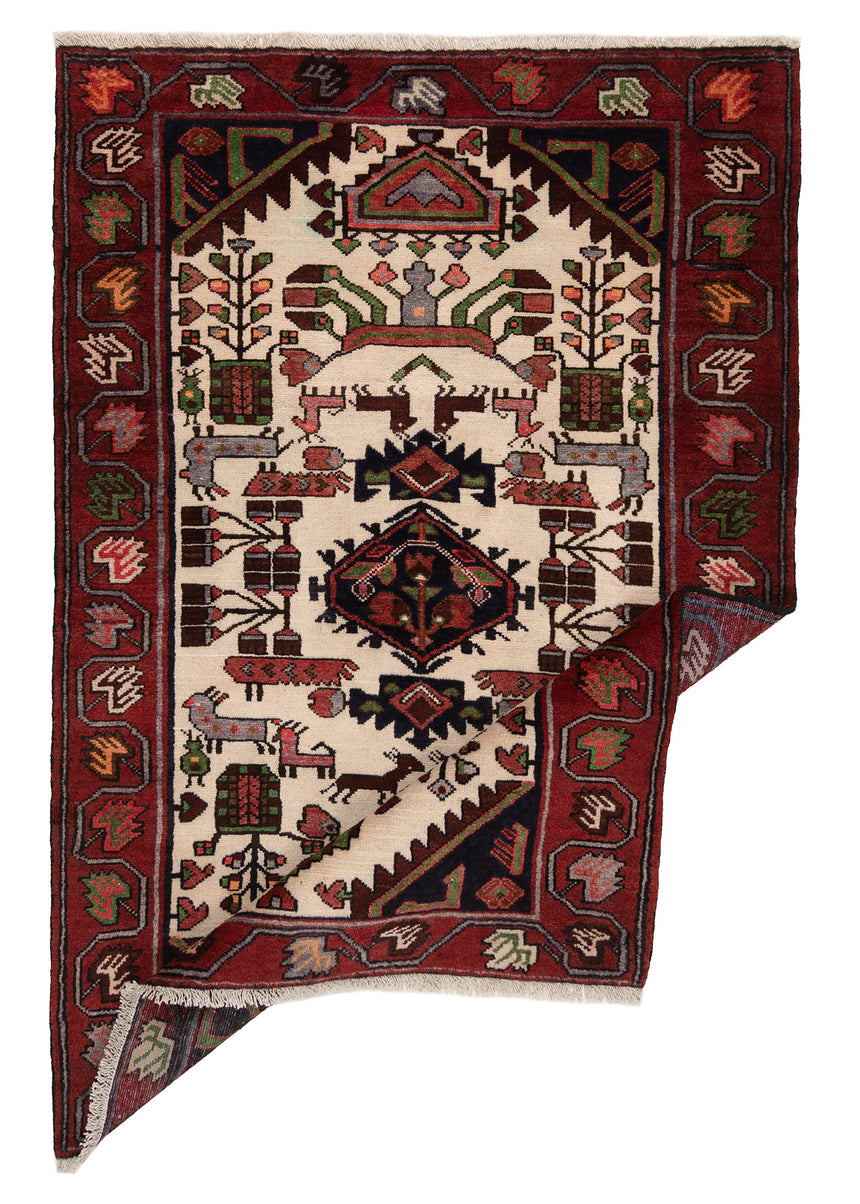 Alfombra persa Zanjan | 157 x 108 cm