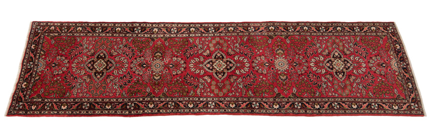 Alfombra persa Hamedan | 297 x 77 cm