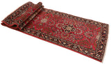 Alfombra persa Hamedan | 297 x 77 cm