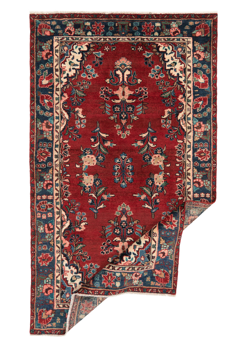 Alfombra persa Hamedan | 209 x 120 cm