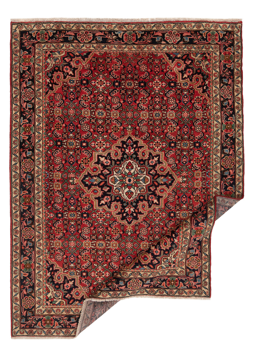 Alfombra persa Hamedan | 209 x 158 cm