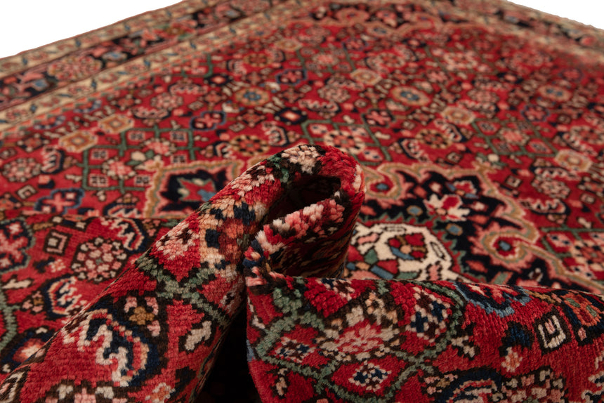 Alfombra persa Hamedan | 209 x 158 cm