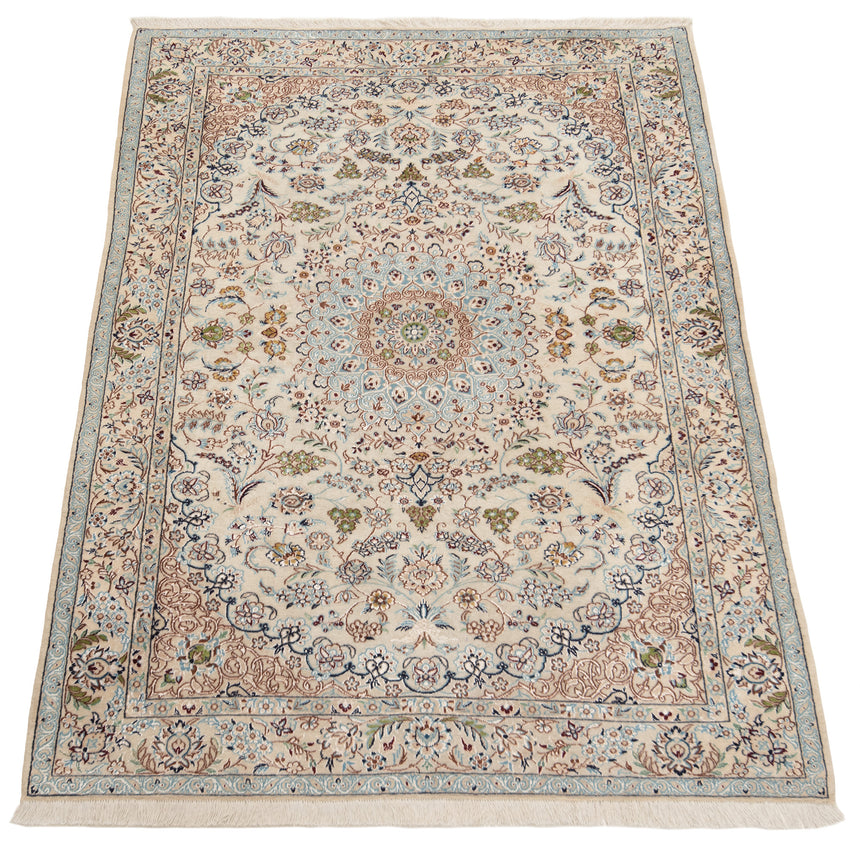 Alfombra persa Nain 6la | 164 x 117 cm