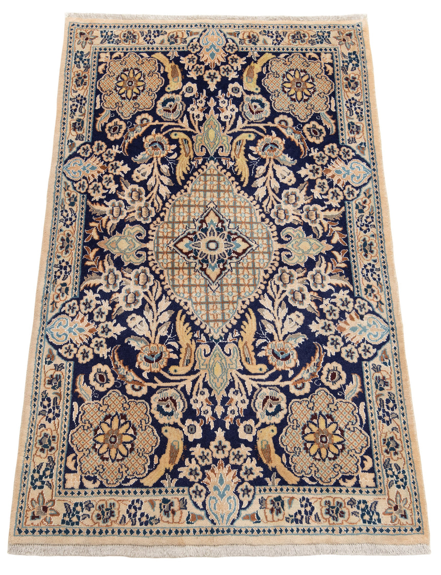 Alfombra persa Nain 9la | 136 x 85 cm