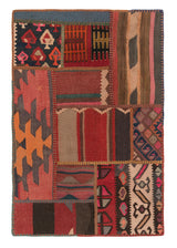 Patchwork de kilim | 120 x 80 cm
