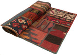 Patchwork de kilim | 120 x 80 cm