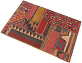 Patchwork de kilim | 120 x 80 cm