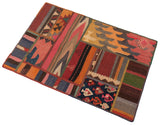 Patchwork de kilim | 120 x 80 cm