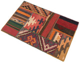 Patchwork de kilim | 120 x 80 cm