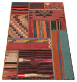 Patchwork de kilim | 120 x 80 cm