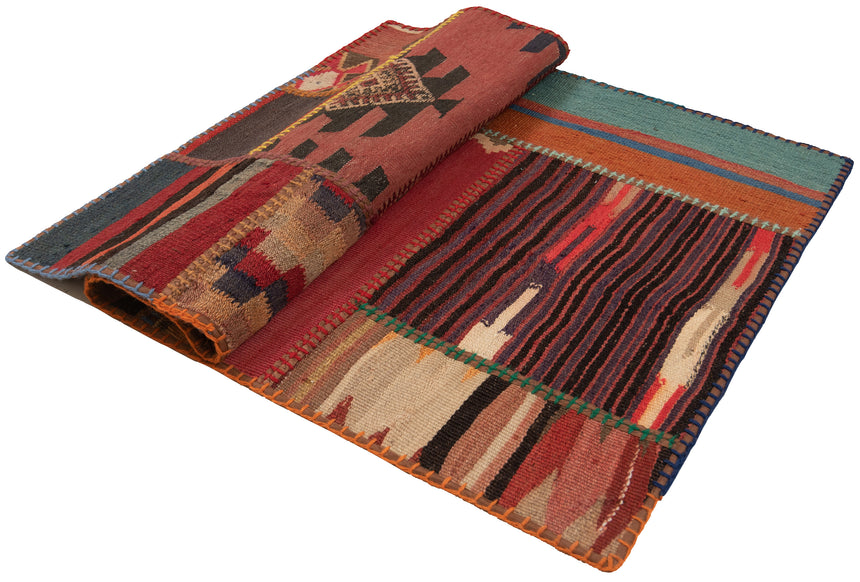 Patchwork de kilim | 120 x 80 cm