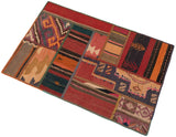Patchwork de kilim | 120 x 80 cm