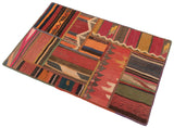 Patchwork de kilim | 120 x 80 cm