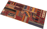 Patchwork de kilim | 200 x 85 cm