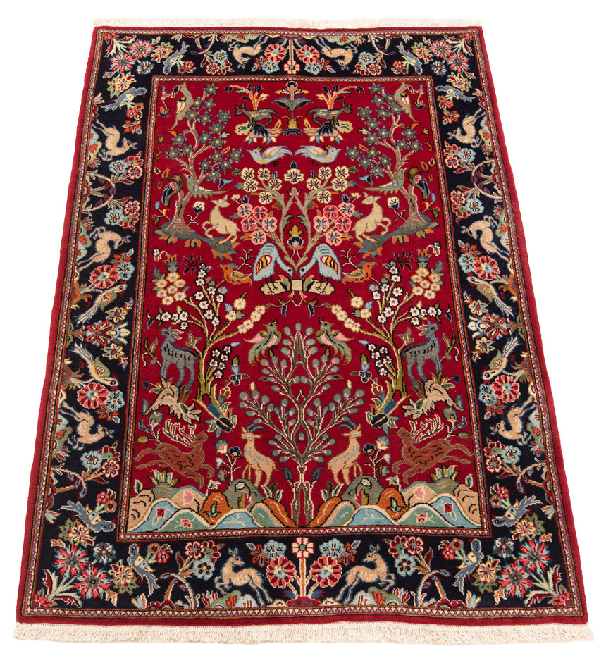 Alfombra persa Qom | 150 x 100 cm