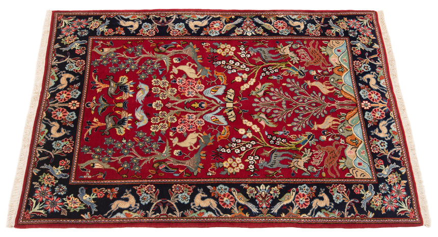 Alfombra persa Qom | 150 x 100 cm