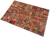 Patchwork de kilim | 300 x 203 cm