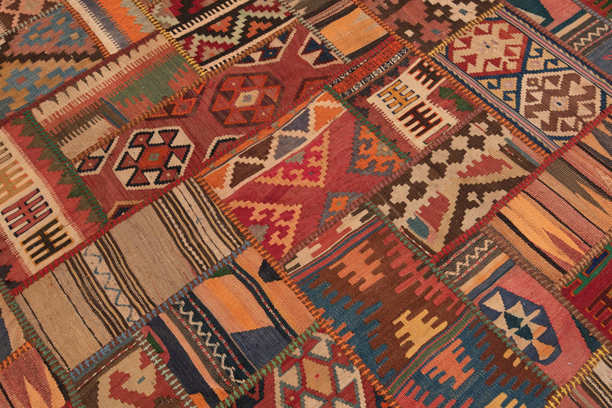 Patchwork de kilim | 300 x 203 cm