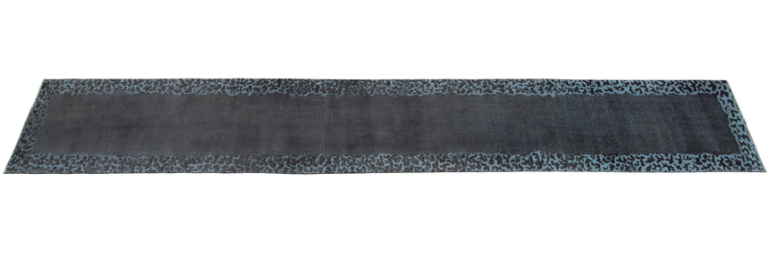 Alfombra vintage con relieve | 585 x 73 cm