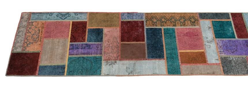 Alfombra de patchwork | 602 x 80 cm