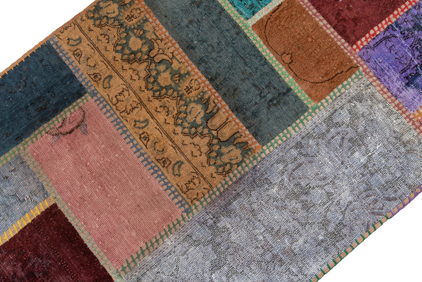 Alfombra de patchwork | 602 x 80 cm
