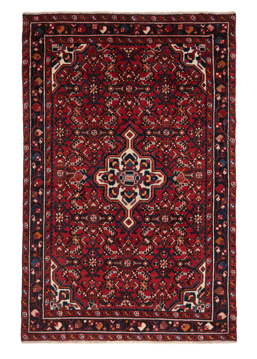 Alfombra persa Hamedan | 155 x 100 cm