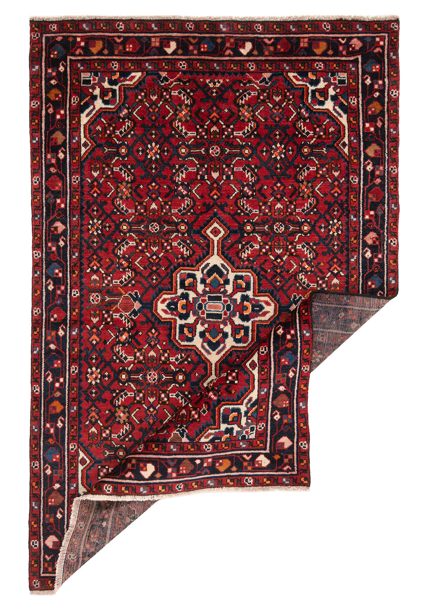 Alfombra persa Hamedan | 155 x 100 cm